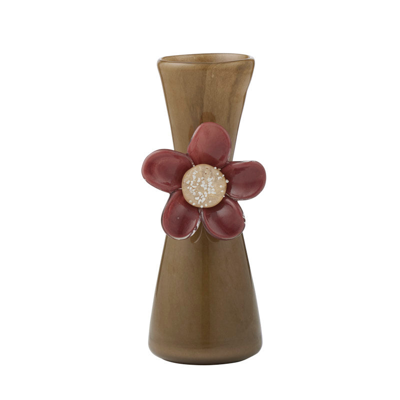 Zoey Glass Flower Vase