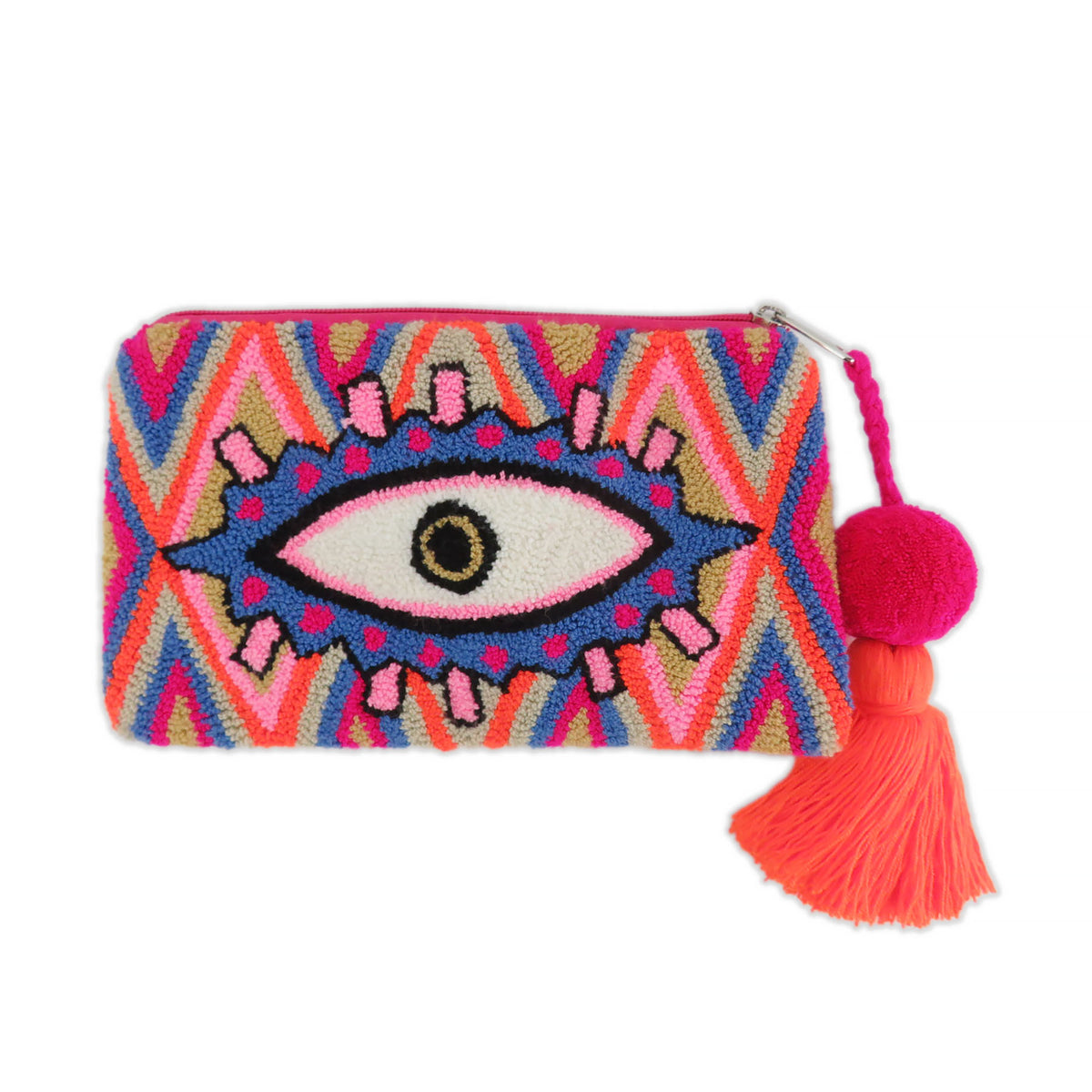 Kelcey Eye Clutch Bag