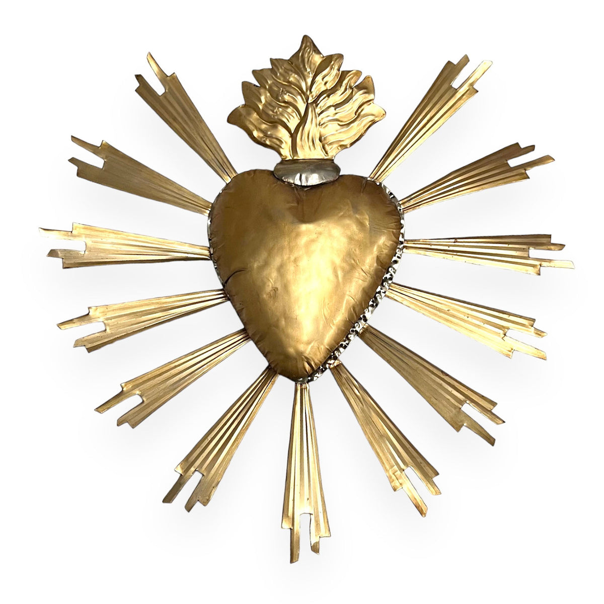 Rayos Wall Heart - Gold