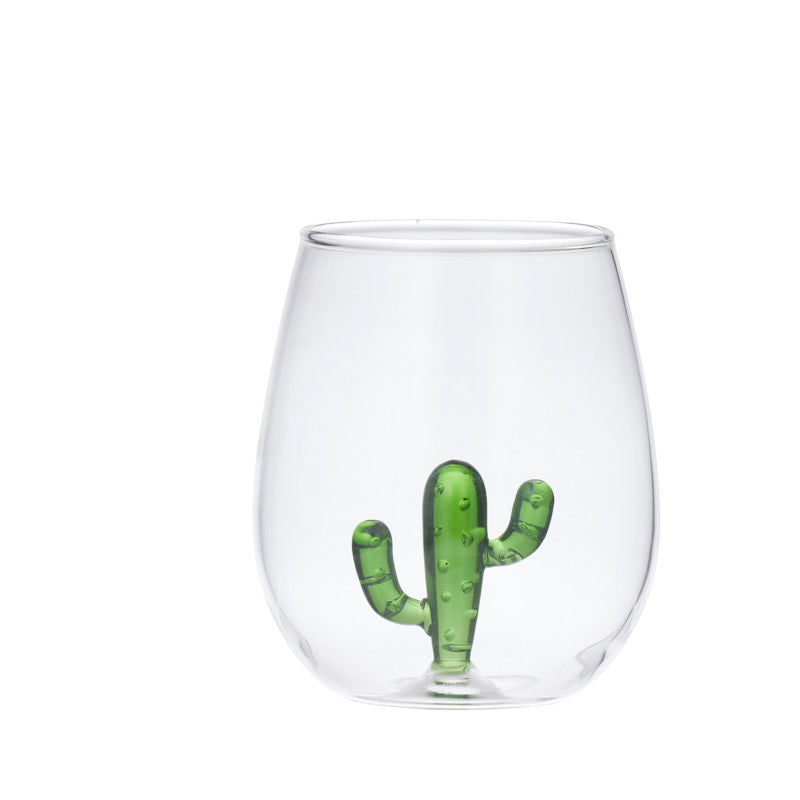 Cactus Glass Tumbler