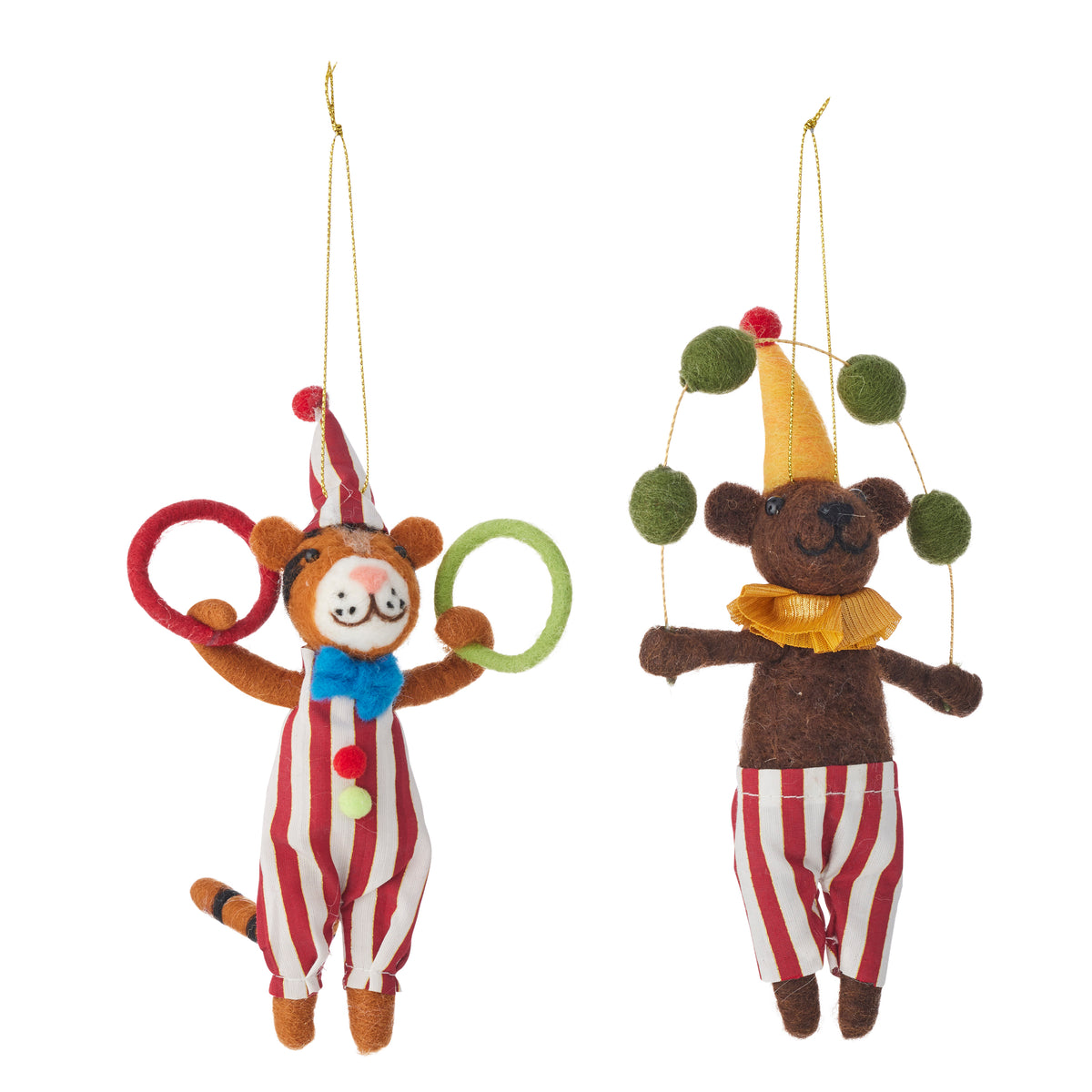Circus Bear Felt - Assorted