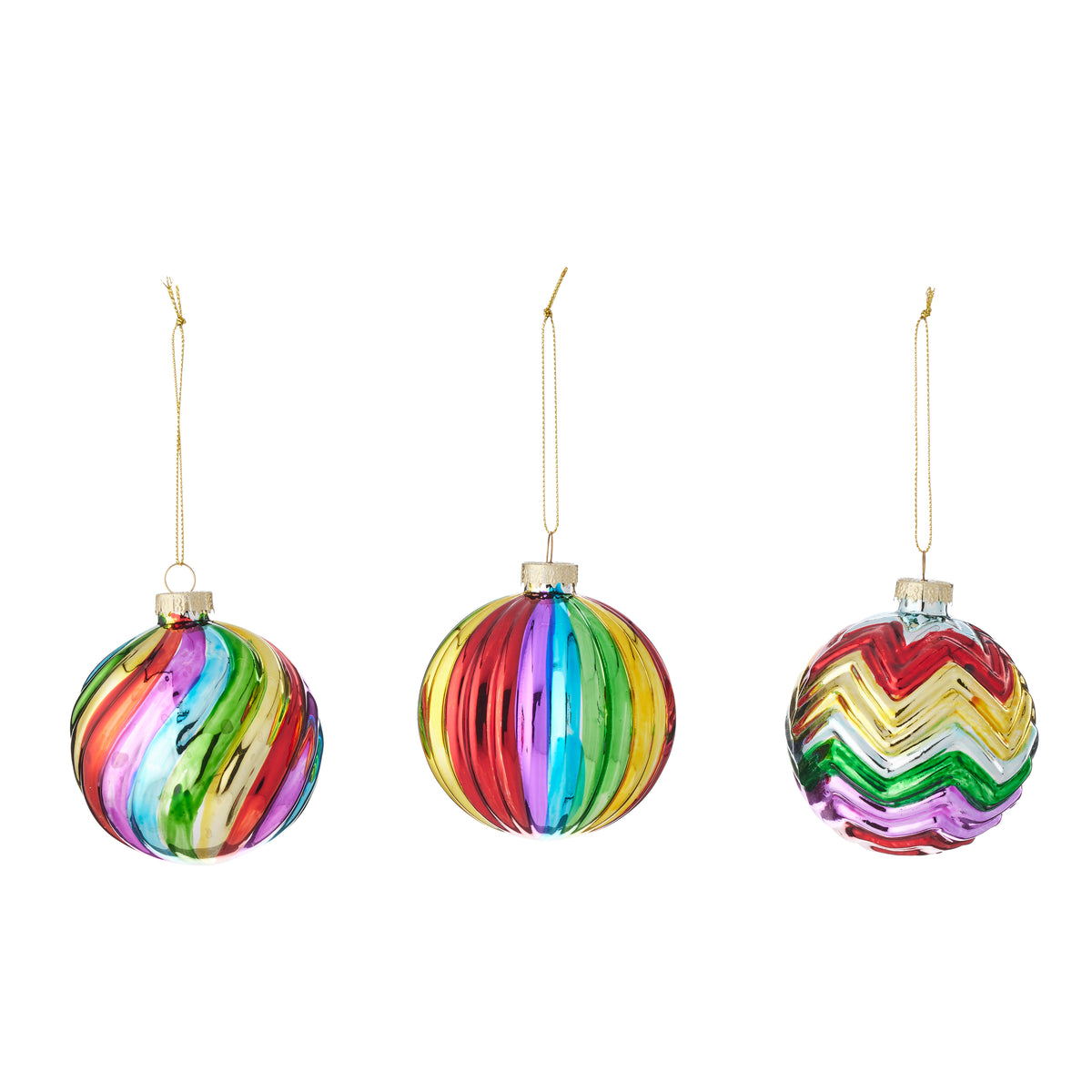 Luxe Rainbow Baubles - Assorted