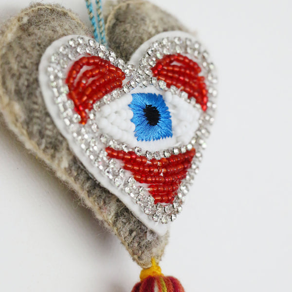 Amor Eye Beaded Charm