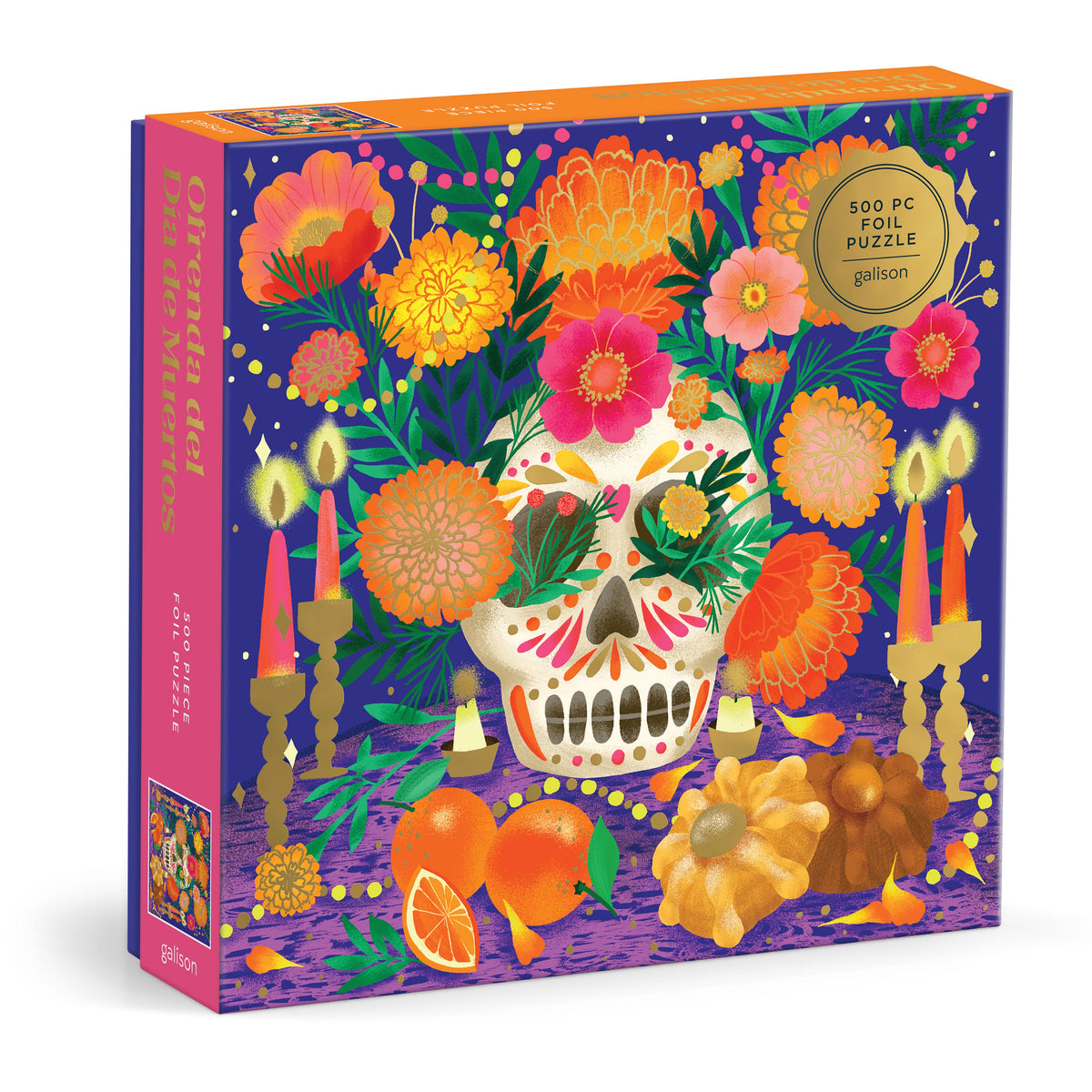 Día de Muertos Foil Puzzle