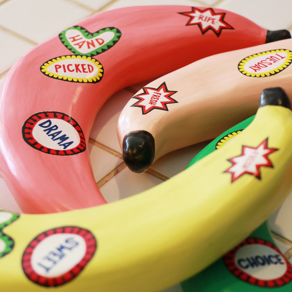 Banana Wall Hanging - Blush