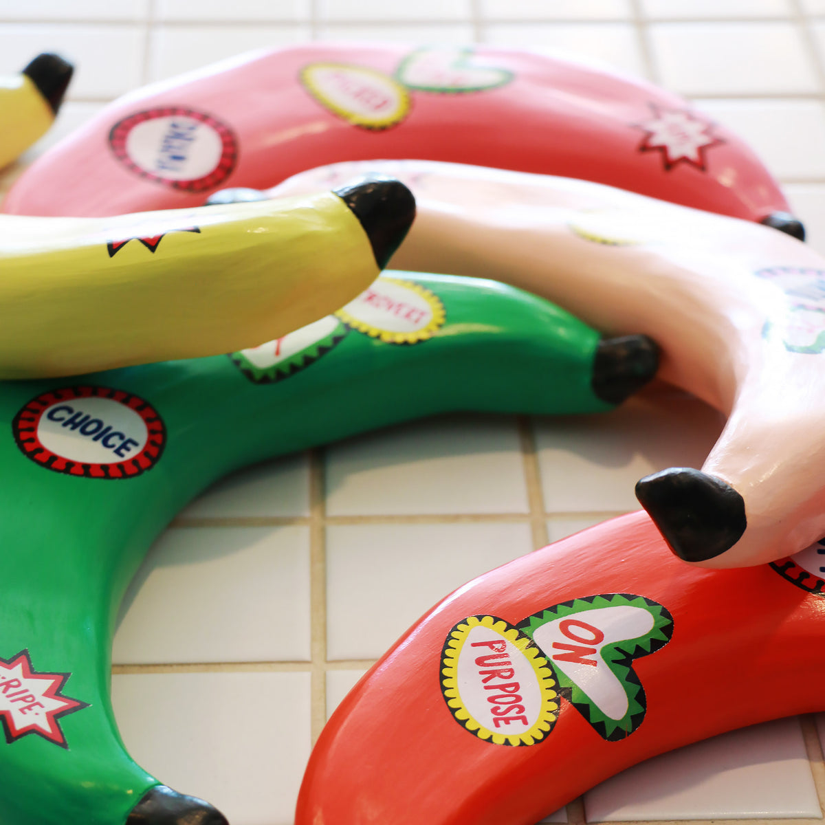Banana Wall Hanging - Green