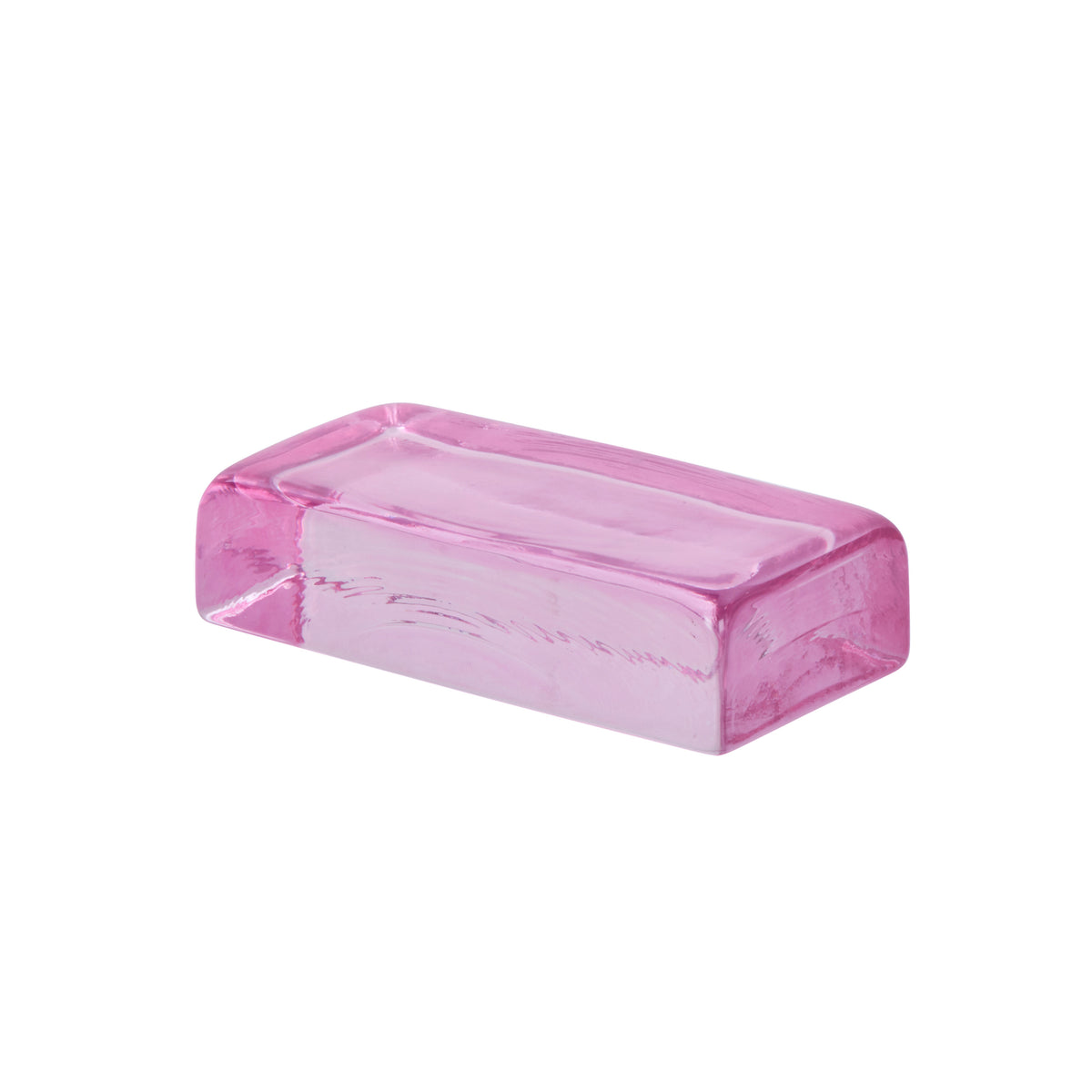 Bernard Glass Brick - Pink