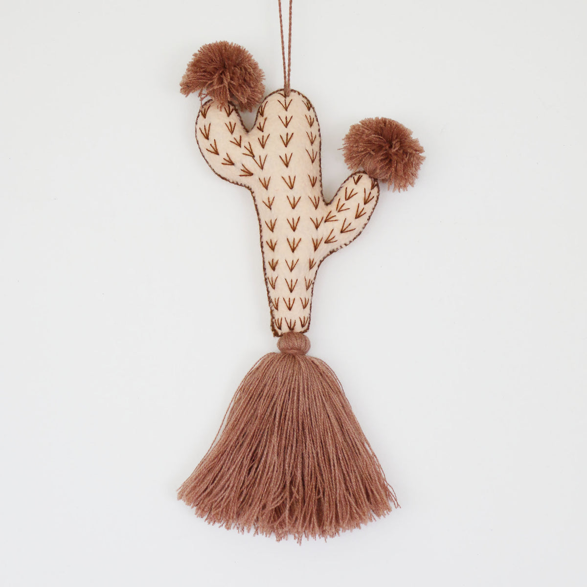 Cactus Flor Felt Charm - #01