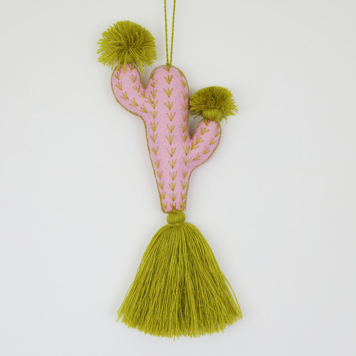 Cactus Flor Felt Charm - #03