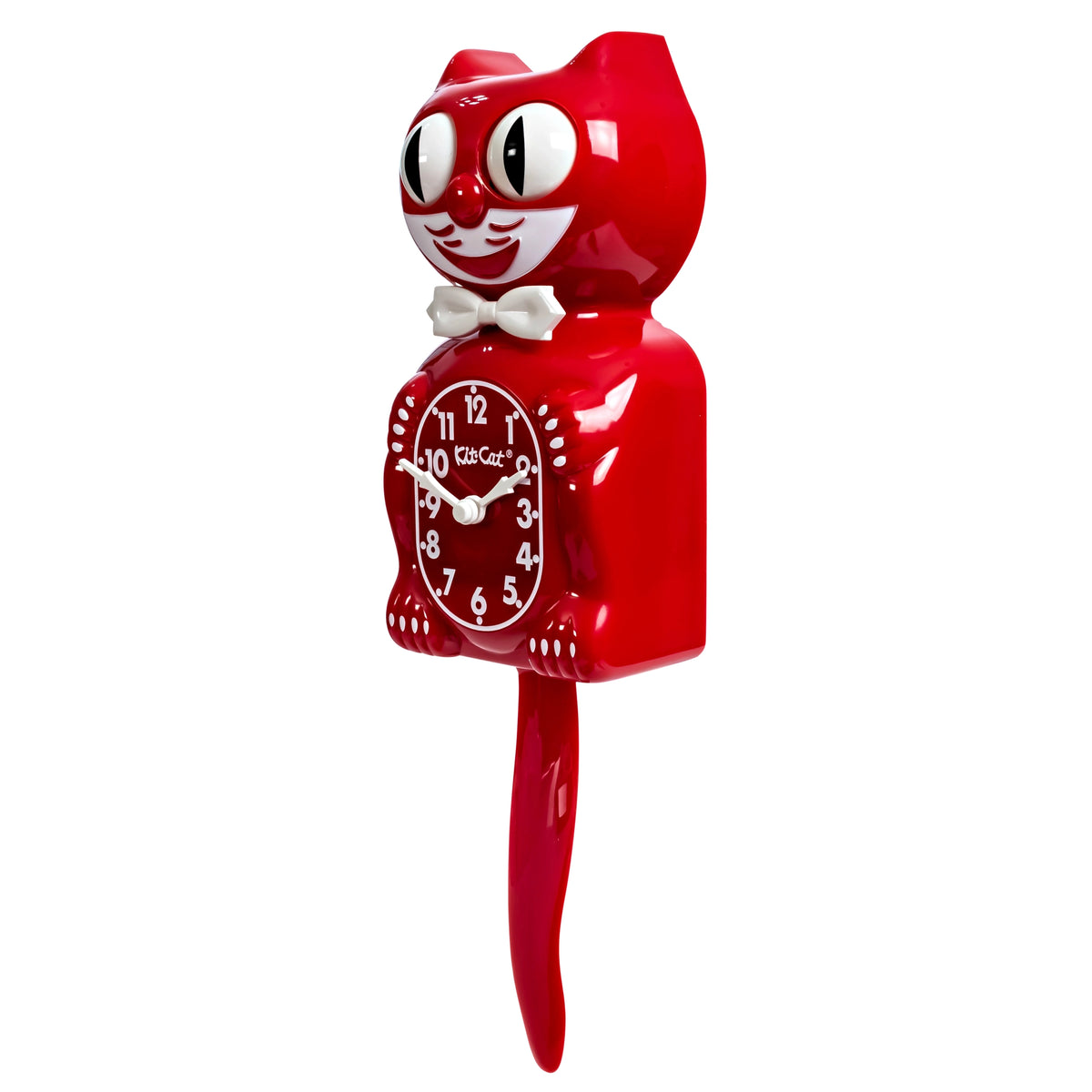 Red Classic Kit-Cat Klock