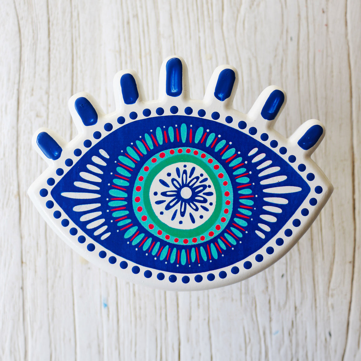 Dahlia Wall Eye - Indigo