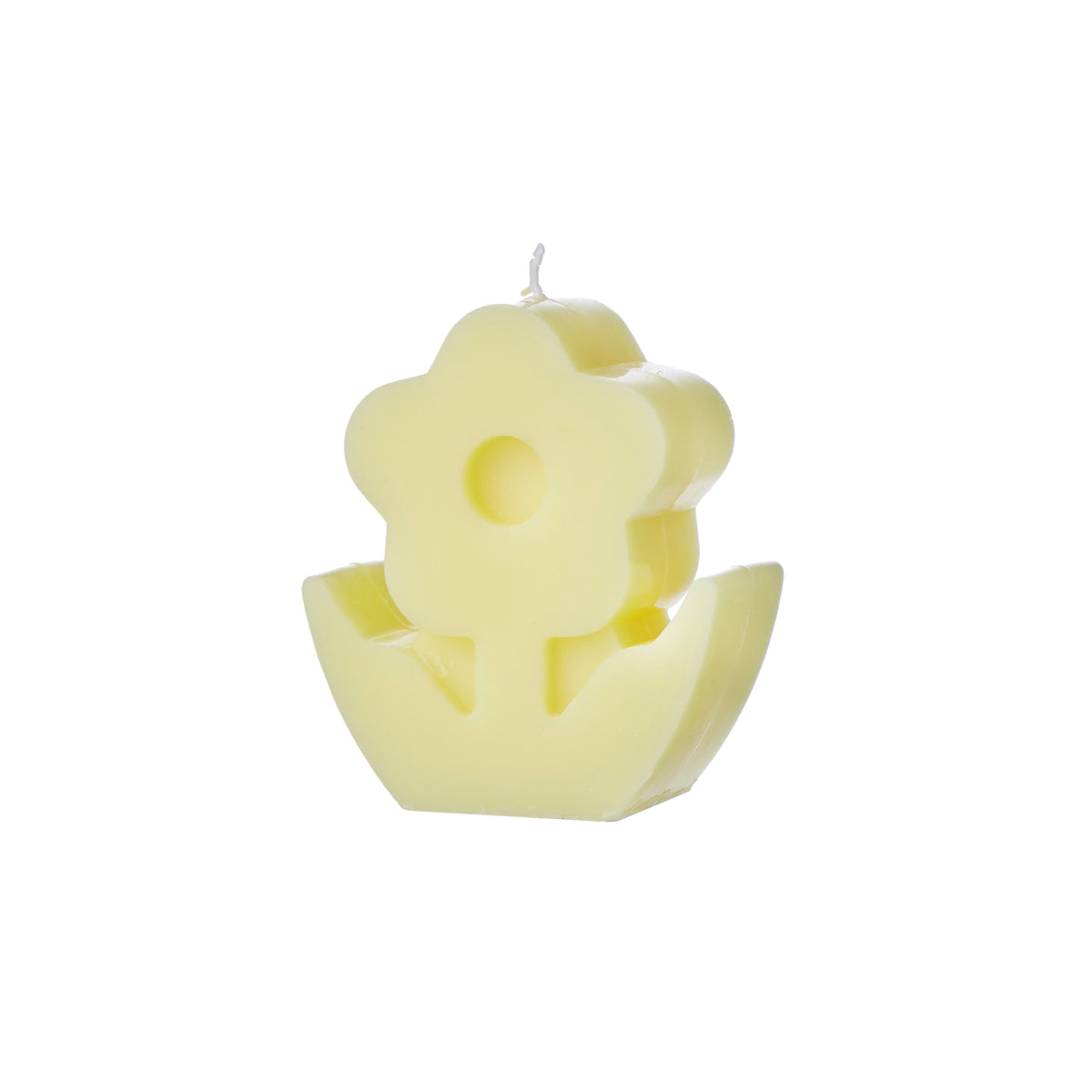 Daisy Flower Candle - Lemon
