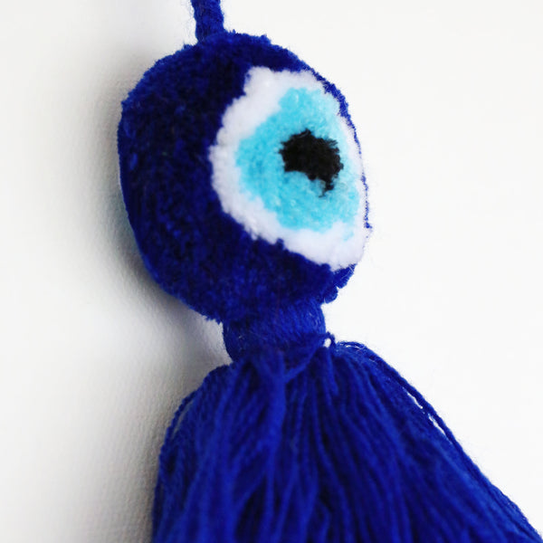 Evil Eye Pom-Pom Charm