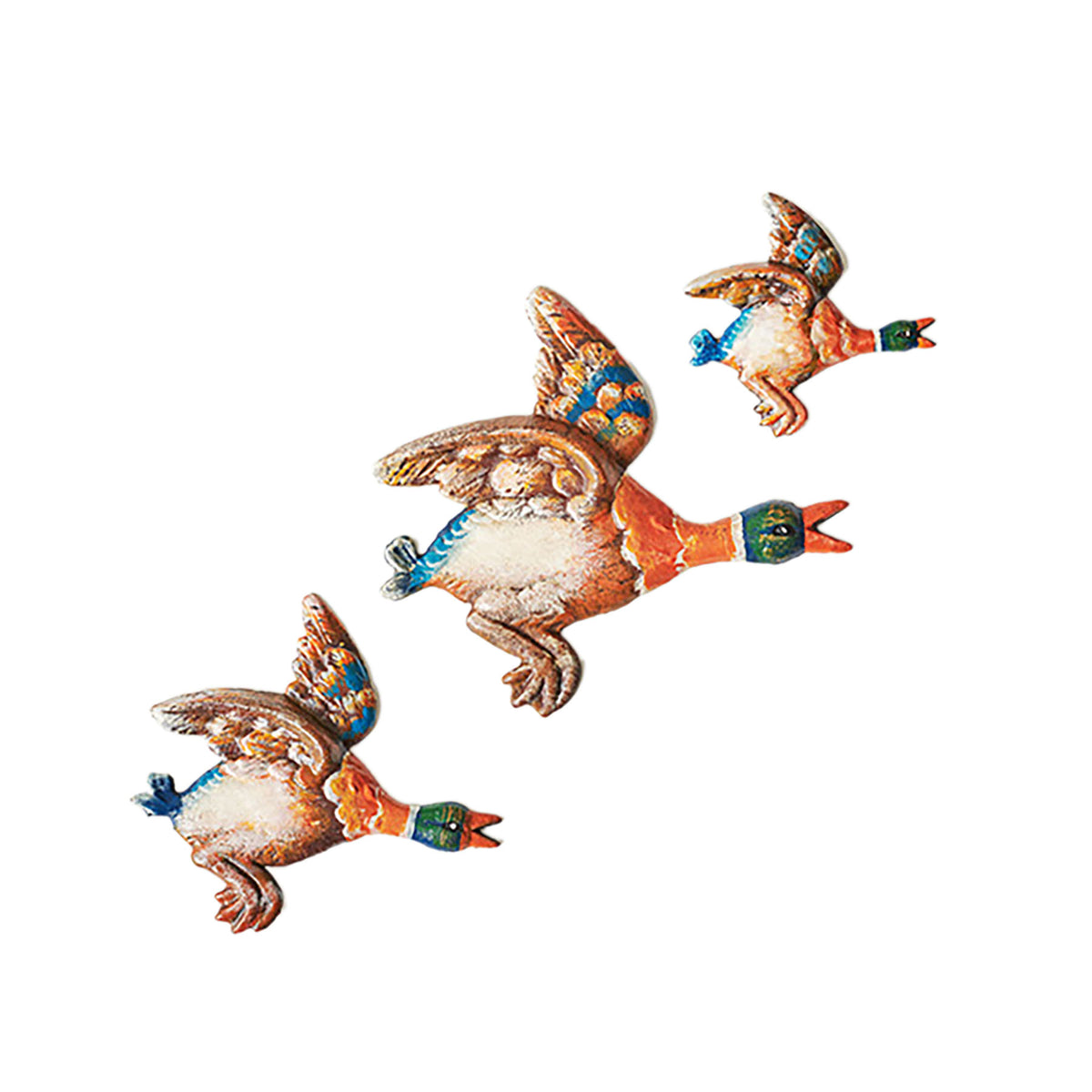 Mallard Wall Ducks - Set of 3