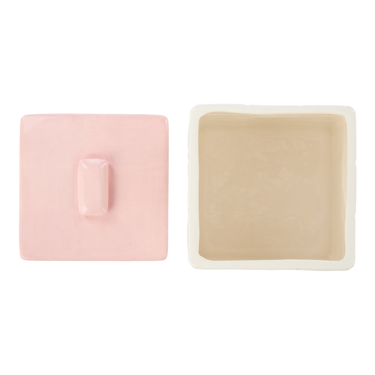 Lulu Checker Box - Dusk Pink