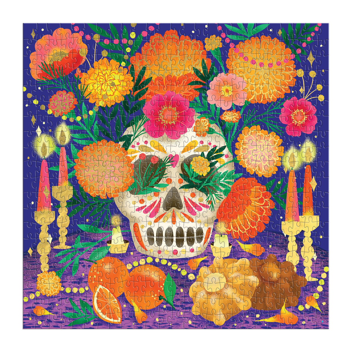 Día de Muertos Foil Puzzle