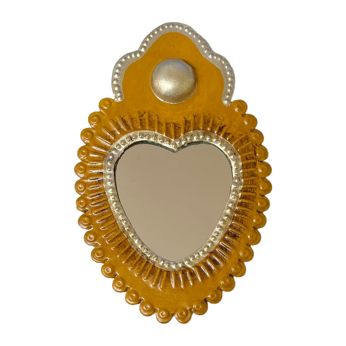 Ochre Mini Wall Mirror