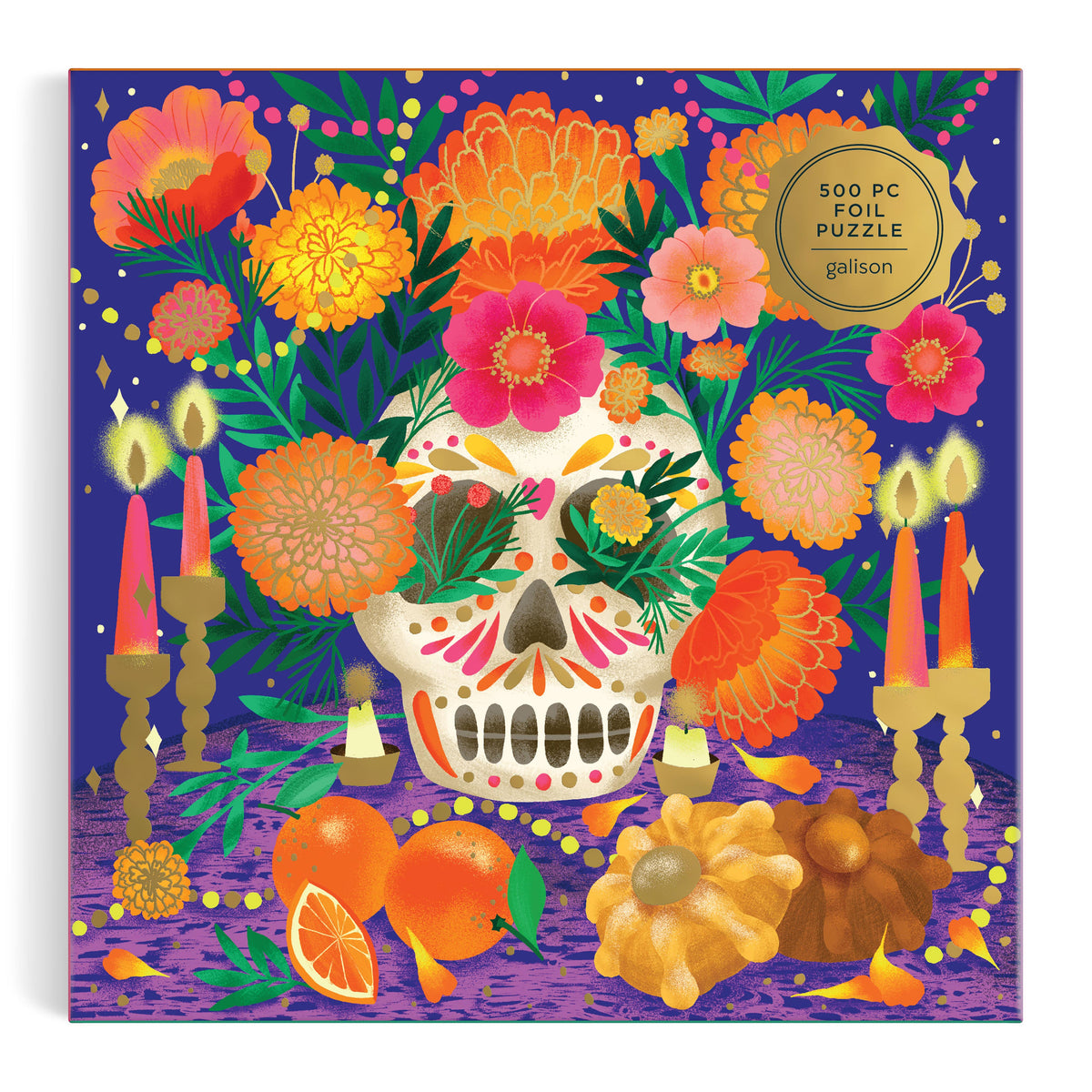 Día de Muertos Foil Puzzle