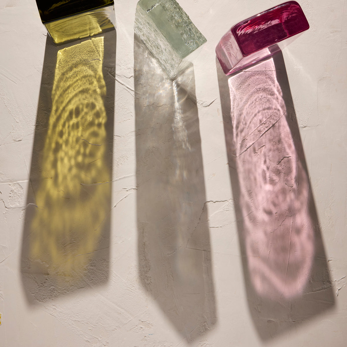 Bernard Glass Brick - Pink