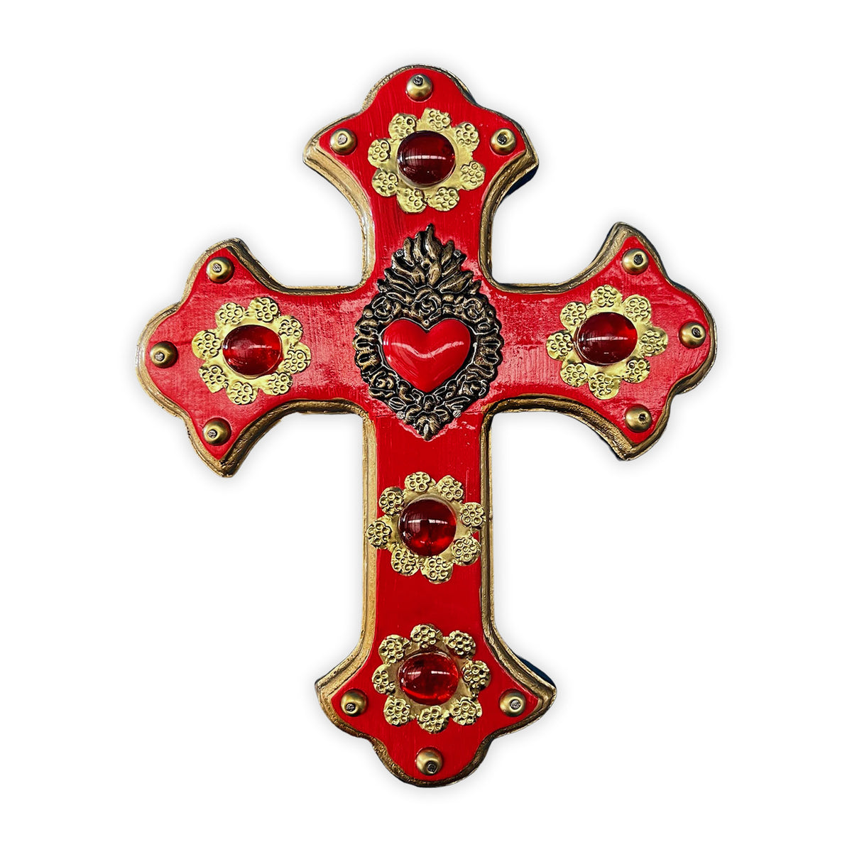 Samara Wall Cross - Ruby