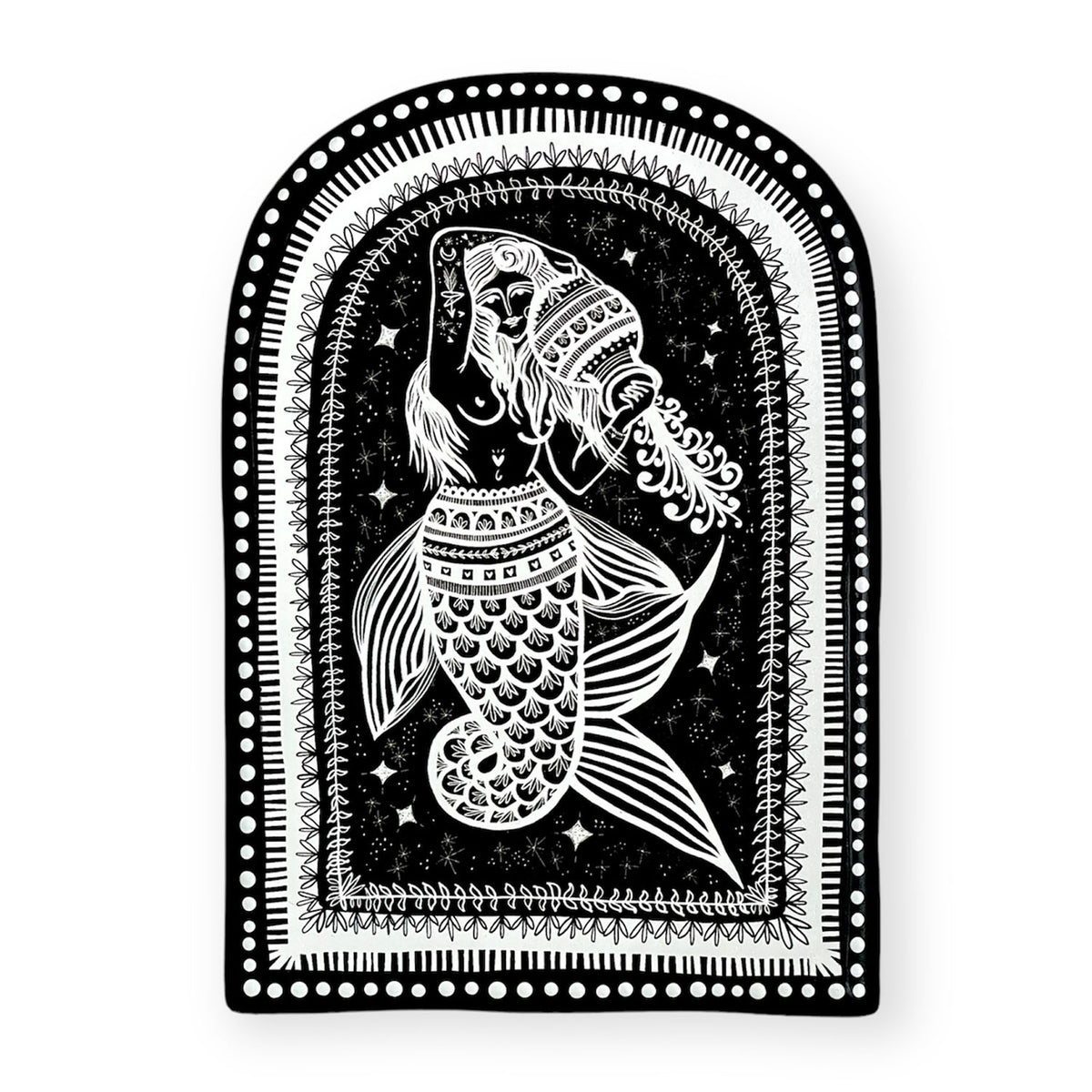 Anjali of Love Arch Tile