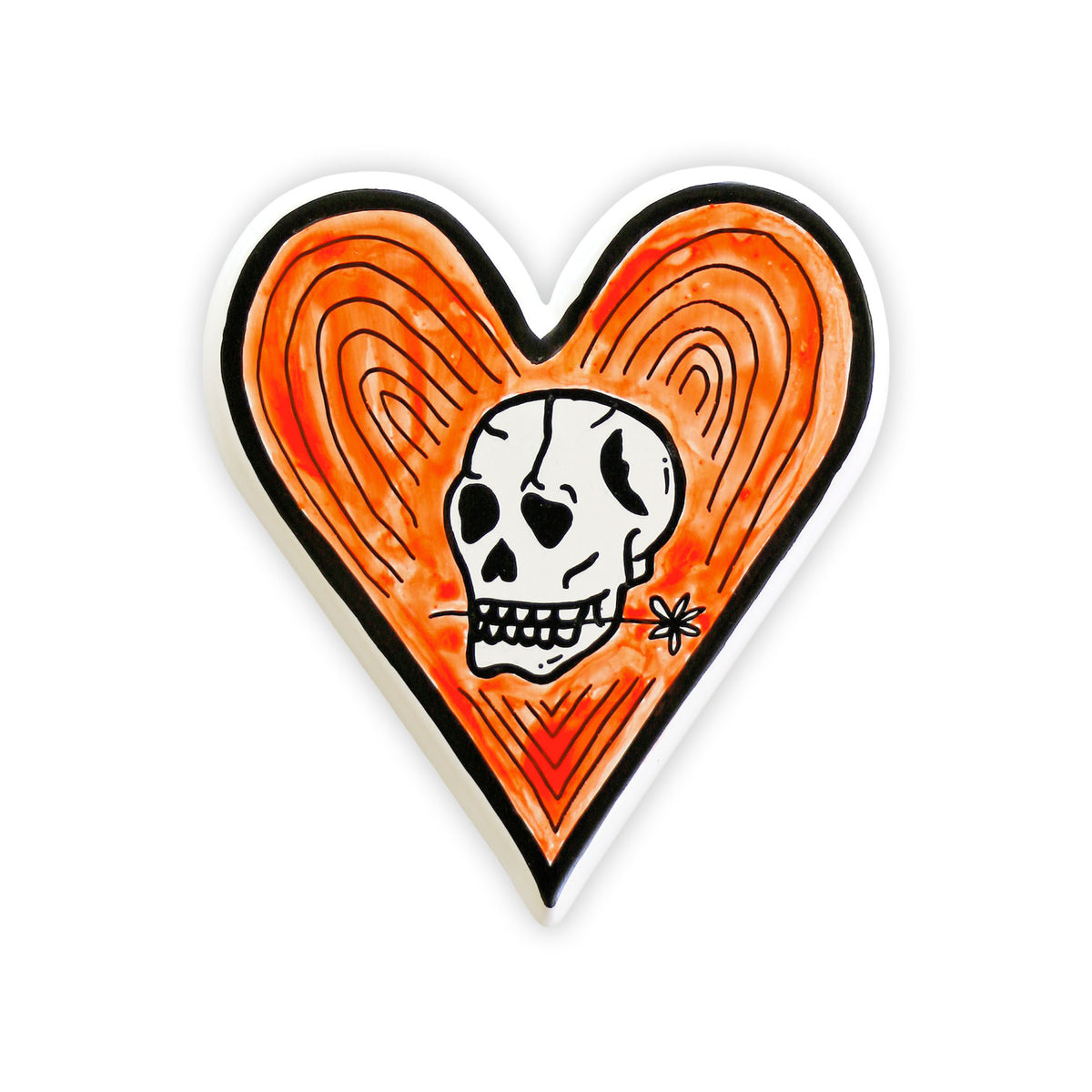 Lover Skull - Mini Heart