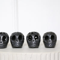 Black Clay Skull - Mini