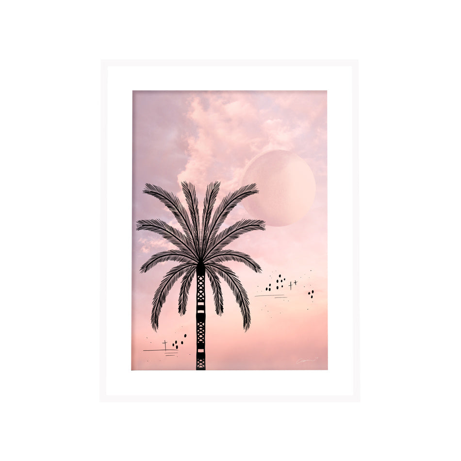 Palmetto Sunset Print