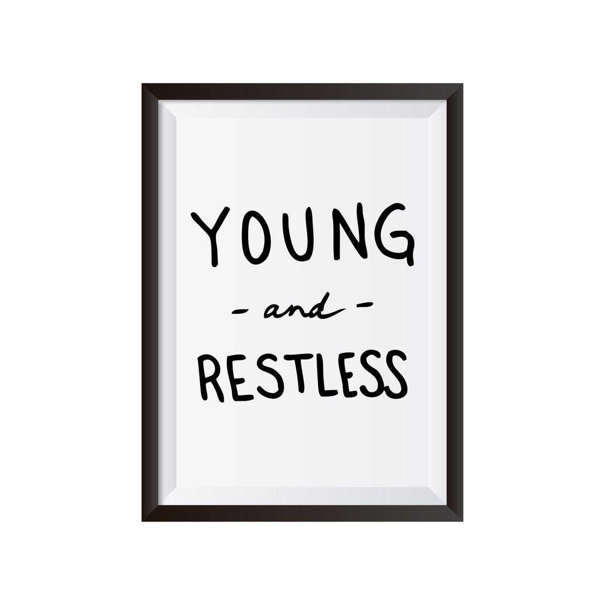 Young & Restless Print