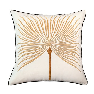 Sahara Palm Fan Cushion Cover